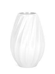 Swirl ceramic vase