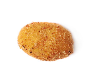 Spicy flavour crunchy nuts isolated