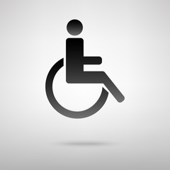 Disabled black icon