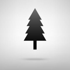 Tree black icon