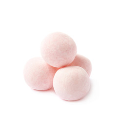 Pile of sugar coated balls 