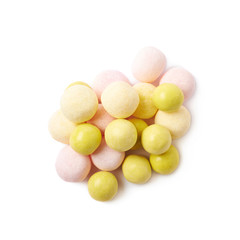 Glaze covered chocolate balls