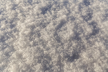 Snow Texture Closeup