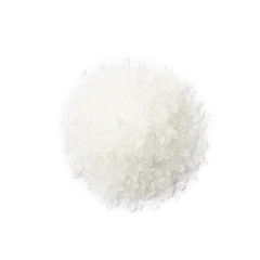 Pile of white rock salt