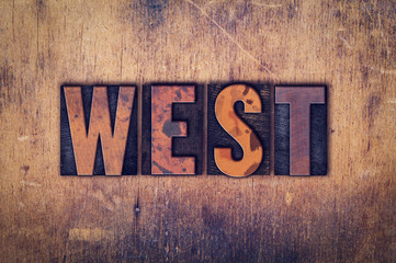 West Concept Wooden Letterpress Type