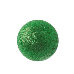 Single Christmas ball isolated