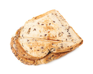 Press toasted sandwich isolated