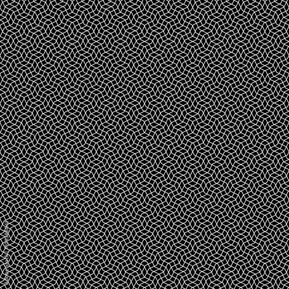Poster Abstract grid, mesh pattern with thin lines. Can be repeated.
