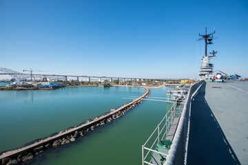 Fototapeta na wymiar USS Lexington