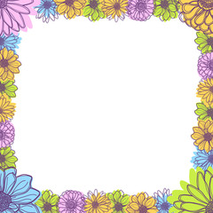 Flowers frames