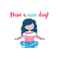 Illustration «Have a nice day»