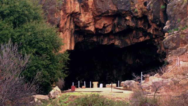 Royalty Free Stock Video Footage of Banias Spring area shot in Israel at 4k with Red.