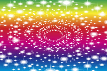 #Background #wallpaper #Vector #Illustration #design #free #free_size #charge_free #colorful #color rainbow,show business,entertainment,party,image 背景壁紙素材,虹色,レインボーカラー,七色,カラフル,スターダスト,星の模様,光,輝き,キラキラ,虹