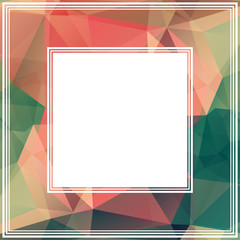 multicolored polygonal borderTatyana Okhitina