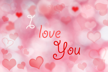 Abstract valentine Background.