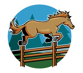 Horse Jump Ranch Fence