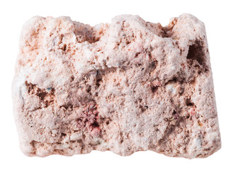 kaolinite (kaolin, china clay) mineral stone