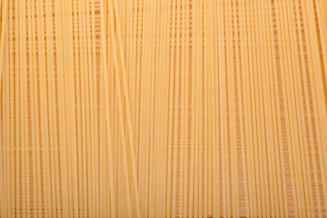 Uncooked spaghetti background