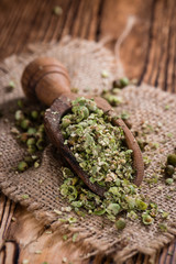 Heap of green Peppercorns