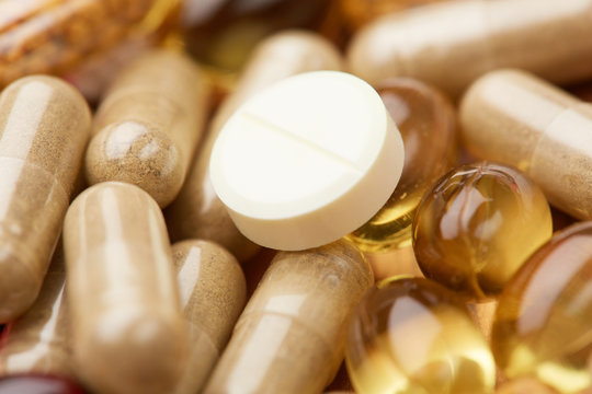 Different pills and supplements