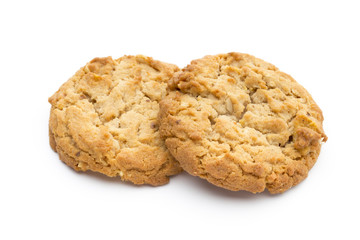 Cookies on the isolated background.