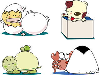 動物のフレーム