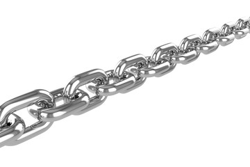 render stainless steel chain