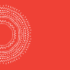 Background with mandala