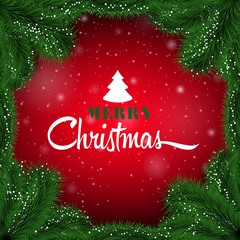 Merry christmas background