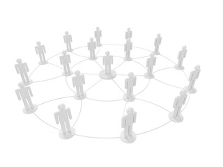 social network concept