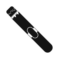 Cigar black simple icon