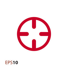 Aim icon for web and mobile