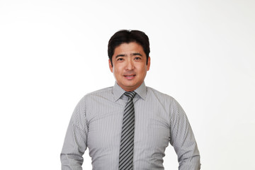 笑顔のビジネスマン