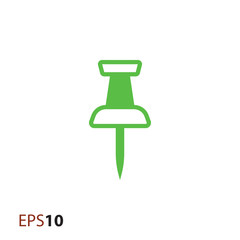 Pin icon for web and mobile