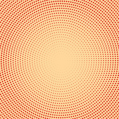 Geometric modern pattern. Fine ornament with red stars