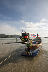 Il Kolae, la tipica barca da pesca thailandese
