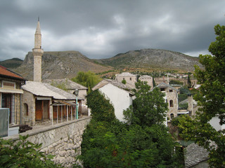 Fototapeta premium Mosquée de Mostar