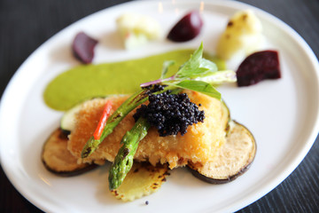 Fried fish fillet