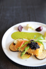 Fried fish fillet