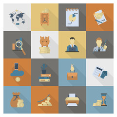 Business and Finance Icon Set