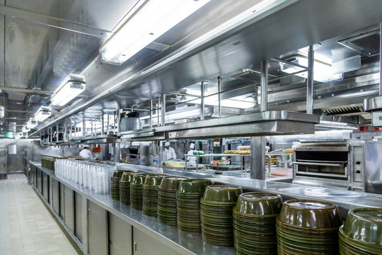 Serving Domes in Commercial Kitchen