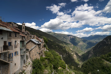 Fototapeta na wymiar Col de la Couillole (French Alps)