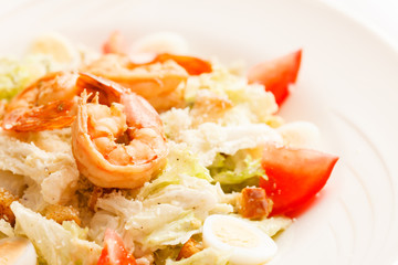 salad with shrimp