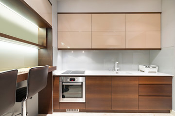 Modern kitchen interior