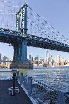 Manhattan Bridge at New York