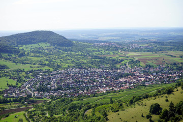 Fototapeta premium Neuffen town