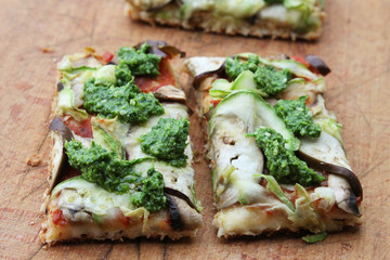 Pizza with vegetables