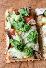 Pizza with vegetables
