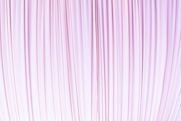 Obraz premium Cloth curtain in pastel pink colour
