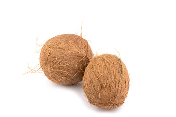 Tropical fruits, coconuts